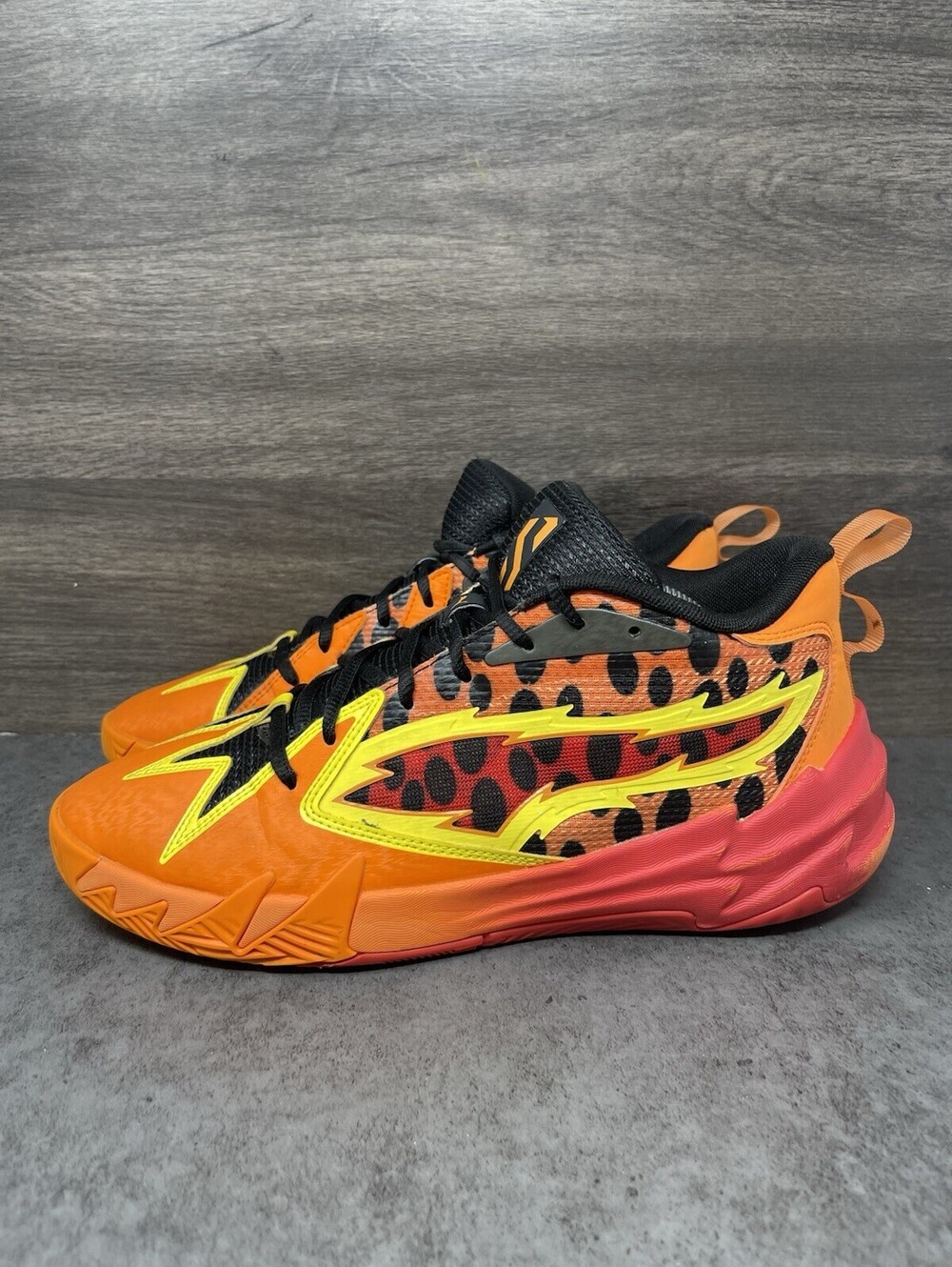 PUMA Scoot Zeros Cheetos Flamin Hot Size 10 Mens Basketball Shoes